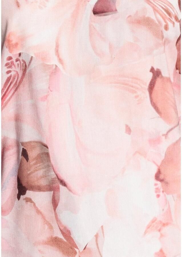 Laura Scott Gedessineerde blouse met elegante bloemenprint - Foto 3