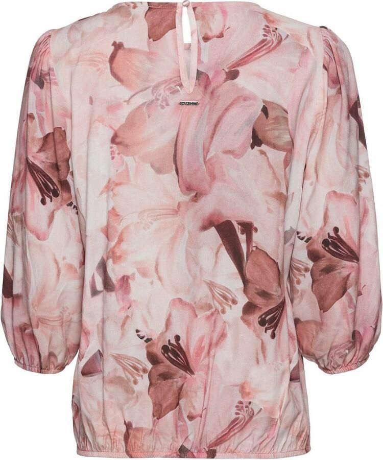 Laura Scott Gedessineerde blouse met elegante bloemenprint - Foto 2