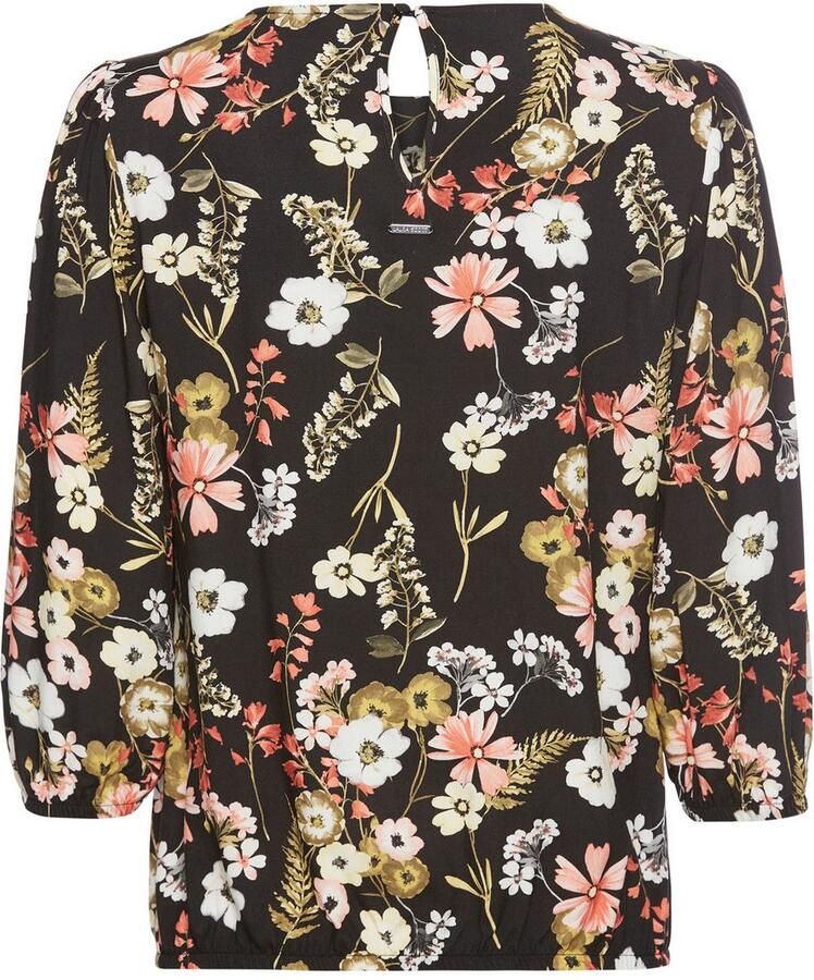 Laura Scott Gedessineerde blouse met elegante bloe print - Foto 2