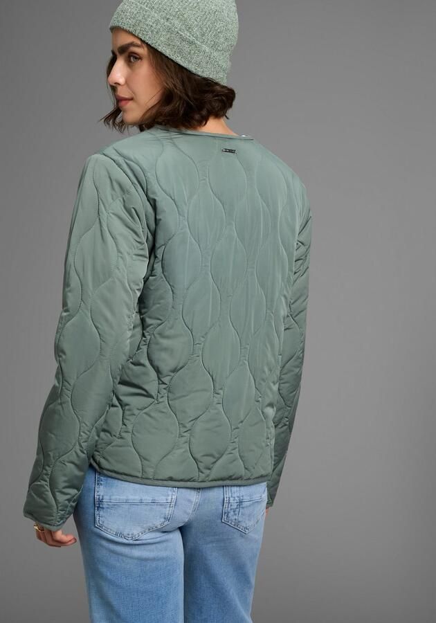 Laura Scott Gewatteerde jas Lichte tussenjas met modieus stikpatroon - Foto 3