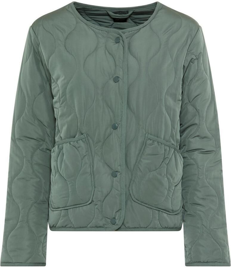 Laura Scott Gewatteerde jas Lichte tussenjas met modieus stikpatroon