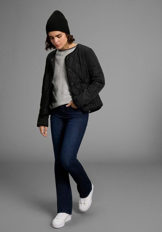 Laura Scott Gewatteerde jas Lichte tussenjas met modieus stikpatroon - Foto 4