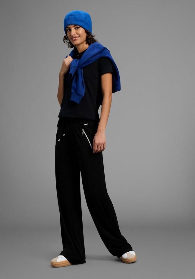 Laura Scott Jerseybroek Comfortabele Stof met Ritssluitingszakken - Foto 4