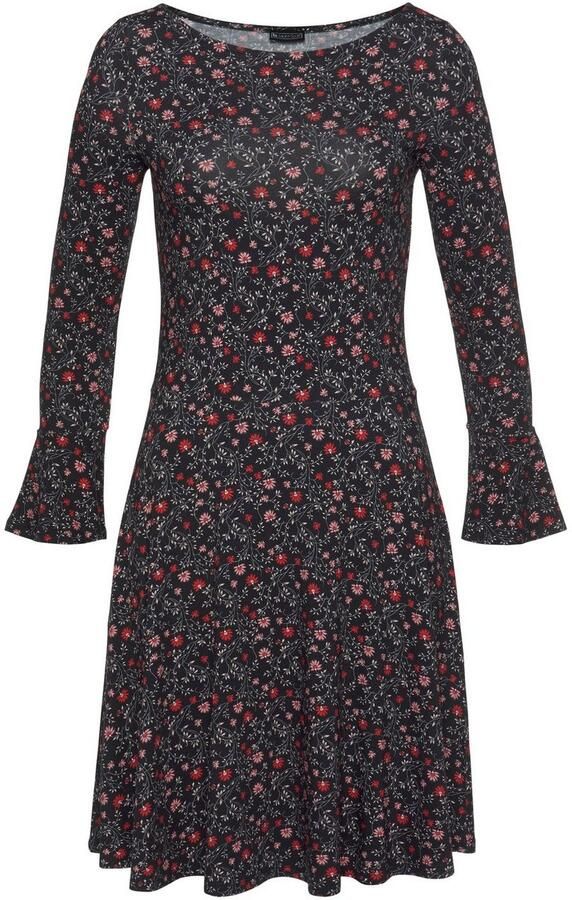 Laura Scott Jerseyjurk feestelijke gelegenheden lang jurkje elegant van viscosemix - Foto 6