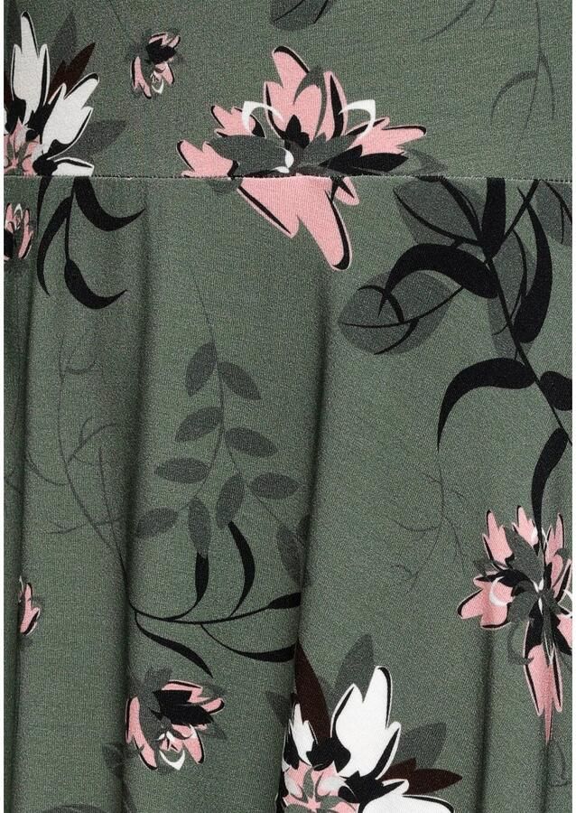 Laura Scott Jerseyjurk feestelijke gelegenheden lang jurkje elegant van viscosemix