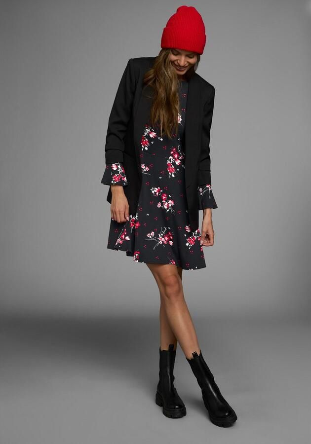 Laura Scott Jerseyjurk feestelijke gelegenheden lang jurkje elegant van viscosemix - Foto 8