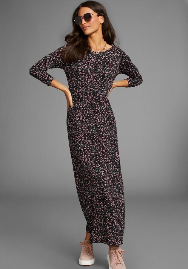 Laura Scott Jerseyjurk in modieuze midilengte - Foto 4