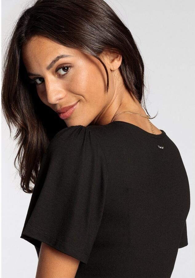 Laura Scott Jerseyjurk met elegante kantdetails nieuwe collectie - Foto 2