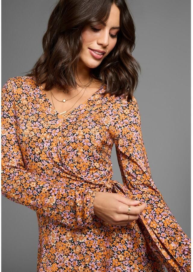 Laura Scott Jerseyjurk met wikkeldetail