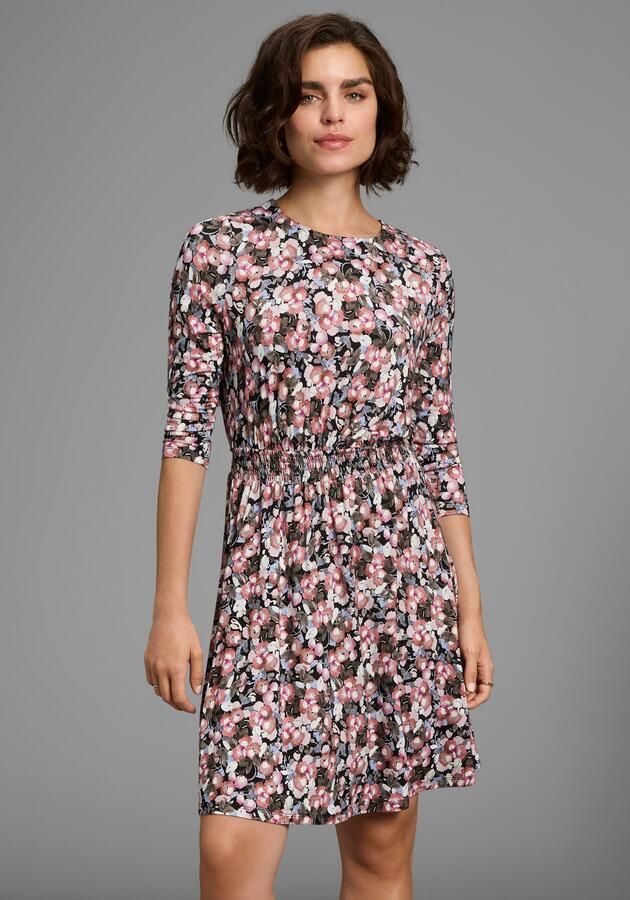 Laura Scott Jerseyjurk sportief-vrouwelijk met bloemrijk alloverpatroon nieuwe collectie - Foto 5