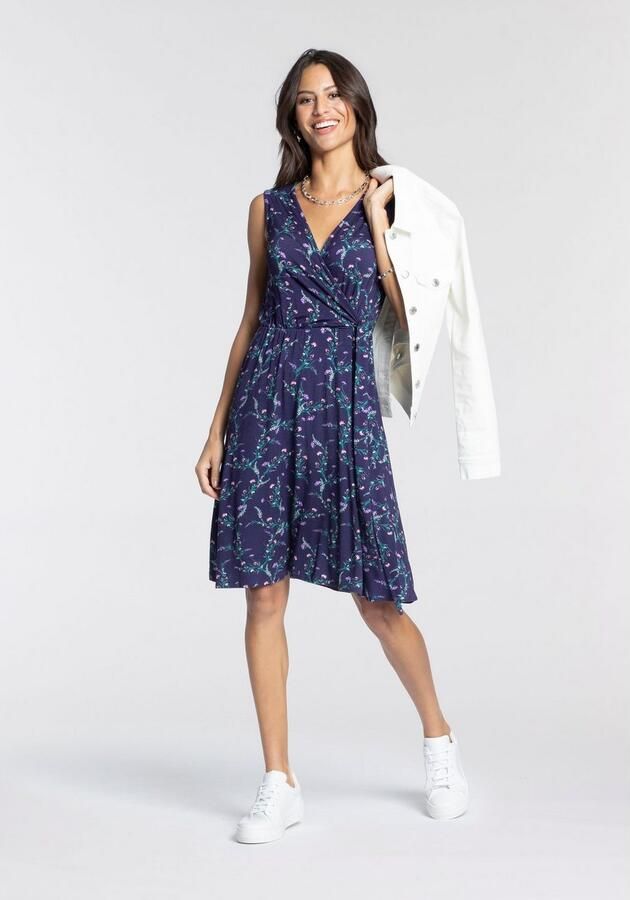 Laura Scott Jerseyjurk voor zomerse gelegenheden en feesten mini-lengte - Foto 4