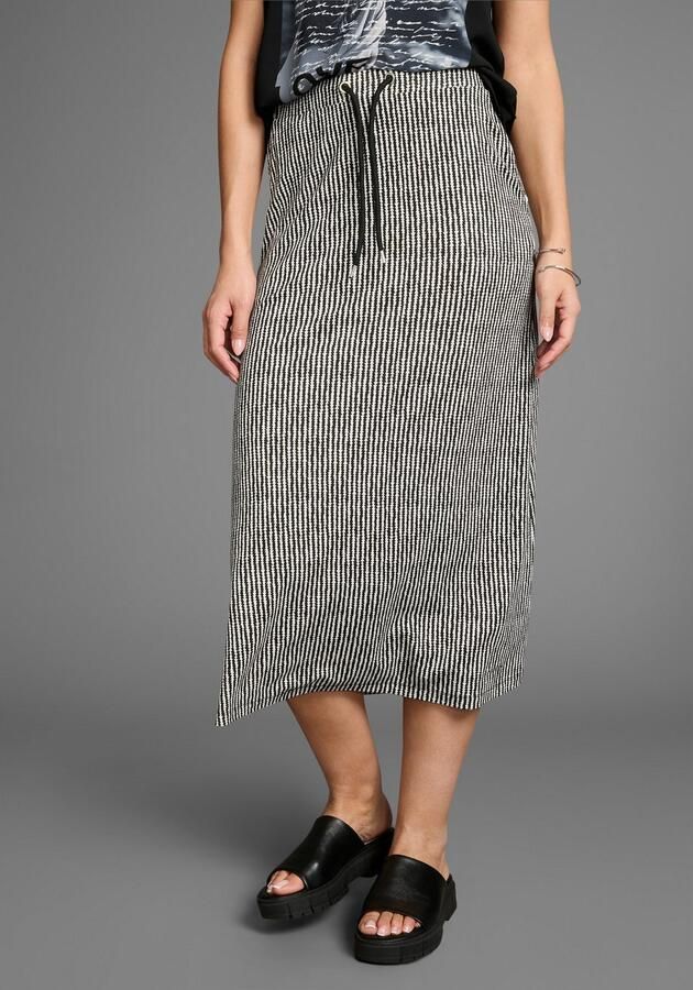 Laura Scott Jerseyrok met grafische print nieuwe collectie - Foto 3