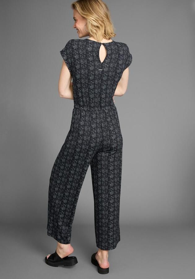 Laura Scott Jumpsuit met filigraan alloverprint - Foto 6