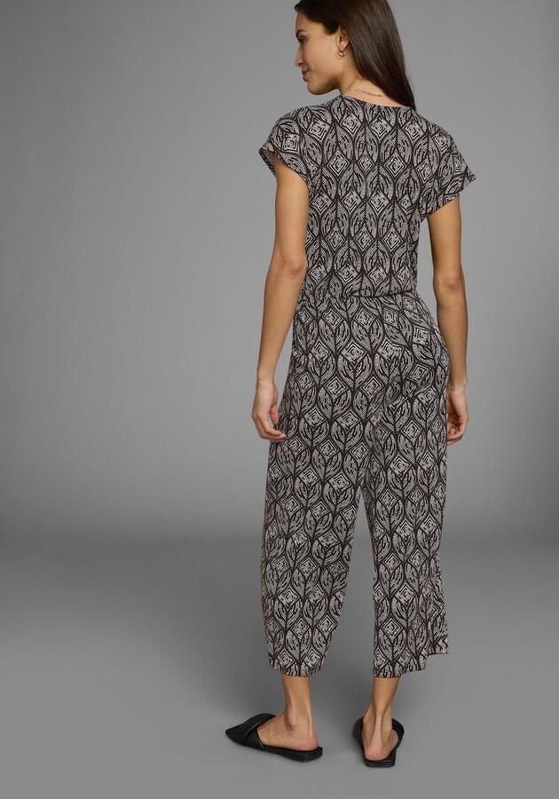 Laura Scott Jumpsuit met geometrisch patroon nieuwe collectie - Foto 4