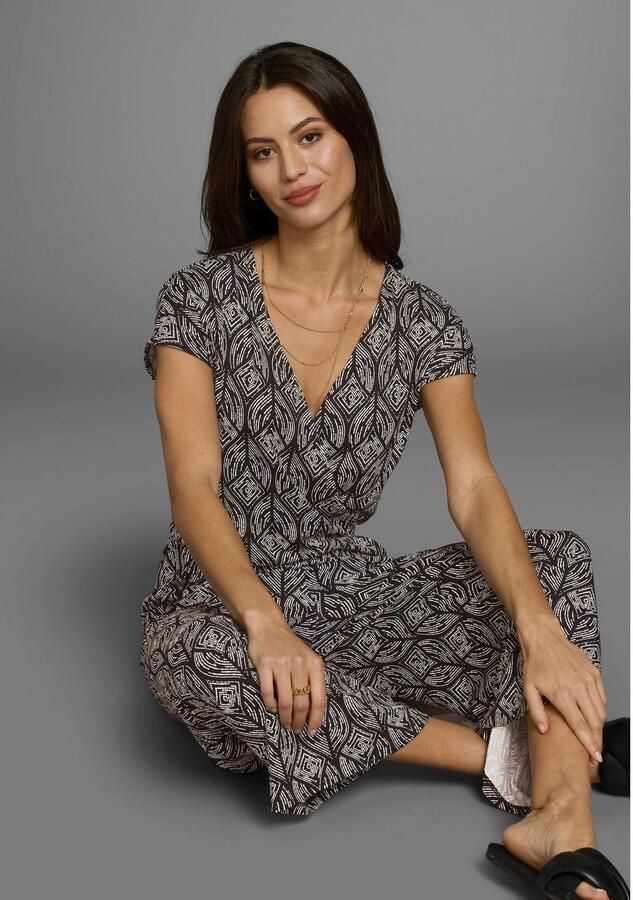 Laura Scott Jumpsuit met geometrisch patroon nieuwe collectie - Foto 3