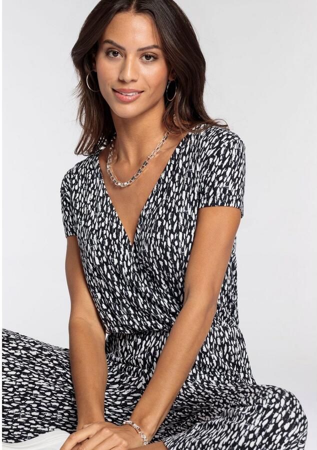 Laura Scott Jumpsuit met v-hals - Foto 2