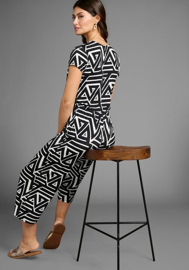 Laura Scott Jumpsuit met v-hals - Foto 3