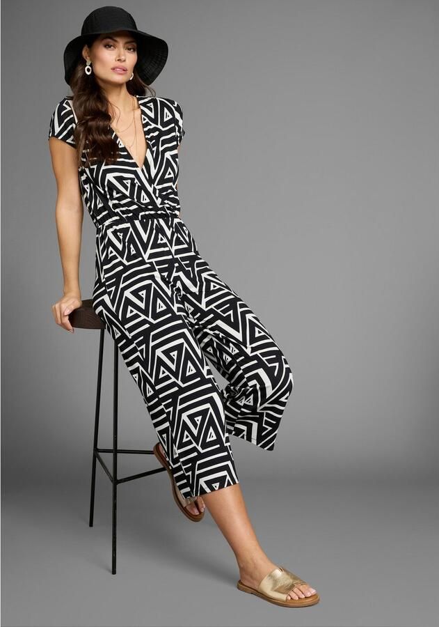 Laura Scott Jumpsuit met v-hals - Foto 2
