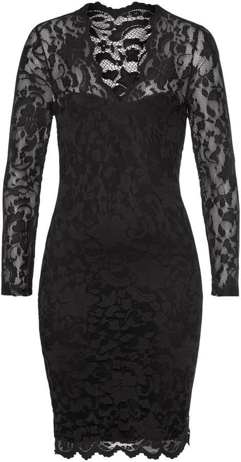 Laura Scott Kanten jurk feestelijke gelegenheden en partijen minijurk knie-vrij elegant - Foto 7