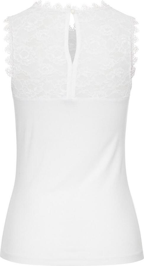 Laura Scott Kanten top met edele sierband - Foto 7