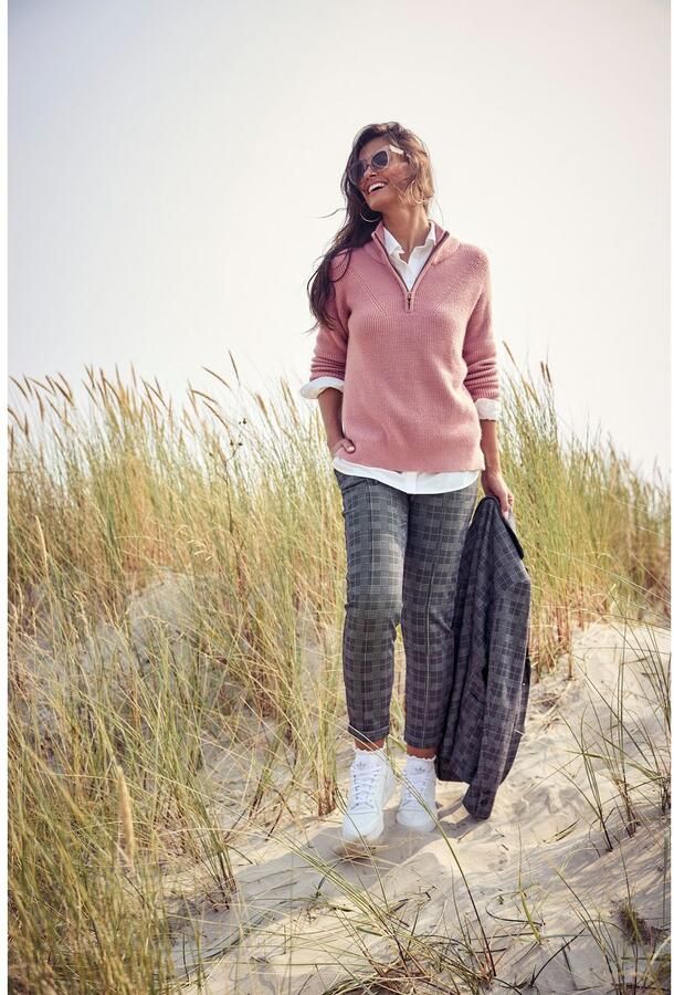 Laura Scott Schipperstrui Grofgebreid van zachte Viscosemix - Foto 2