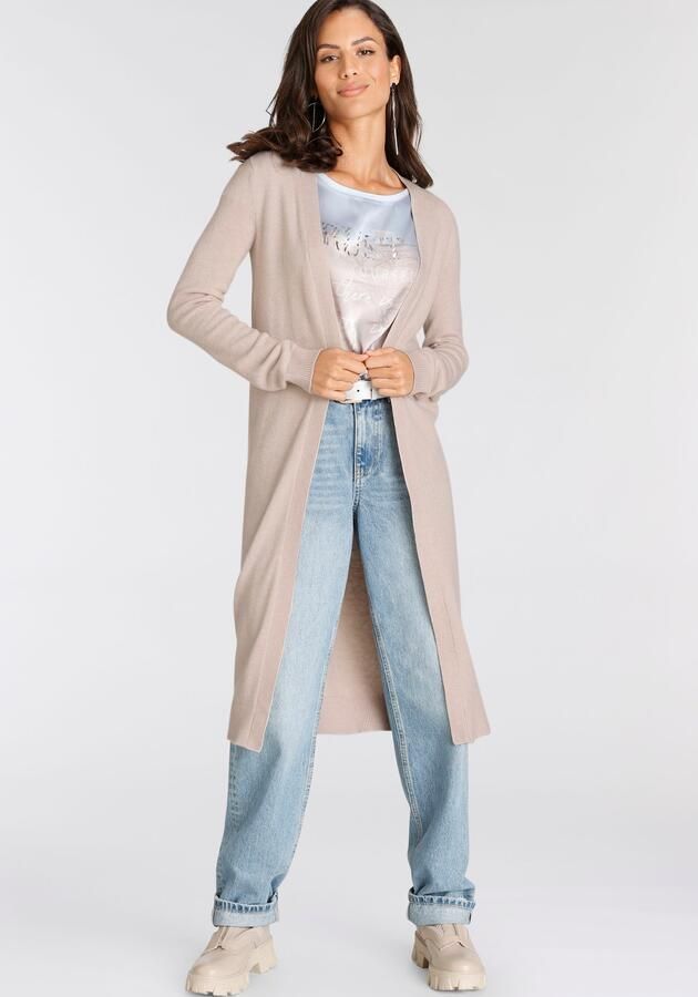 Laura Scott Lang vest in behaaglijk zachte tricotkwaliteit - Foto 9