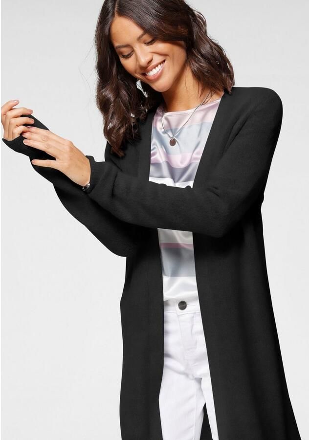 Laura Scott Lang vest in behaaglijk zachte tricotkwaliteit - Foto 2