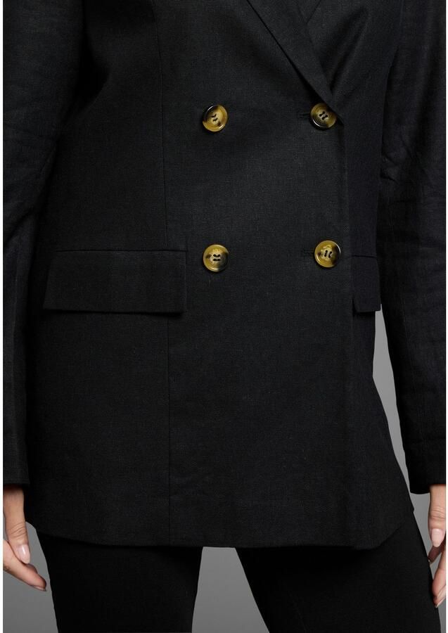 Laura Scott Lange blazer in linnen-look - Foto 2
