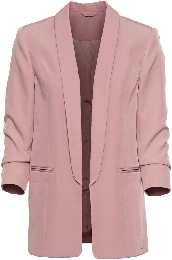 Laura Scott Lange blazer met aangerimpelde mouwen - Foto 14