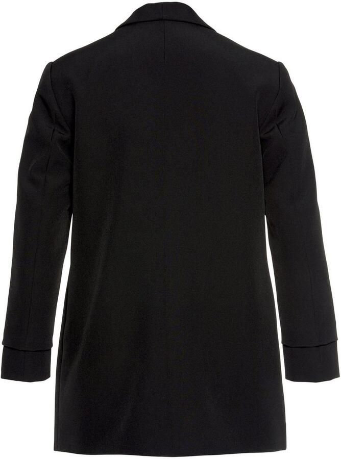 Laura Scott Lange blazer met aangerimpelde mouwen