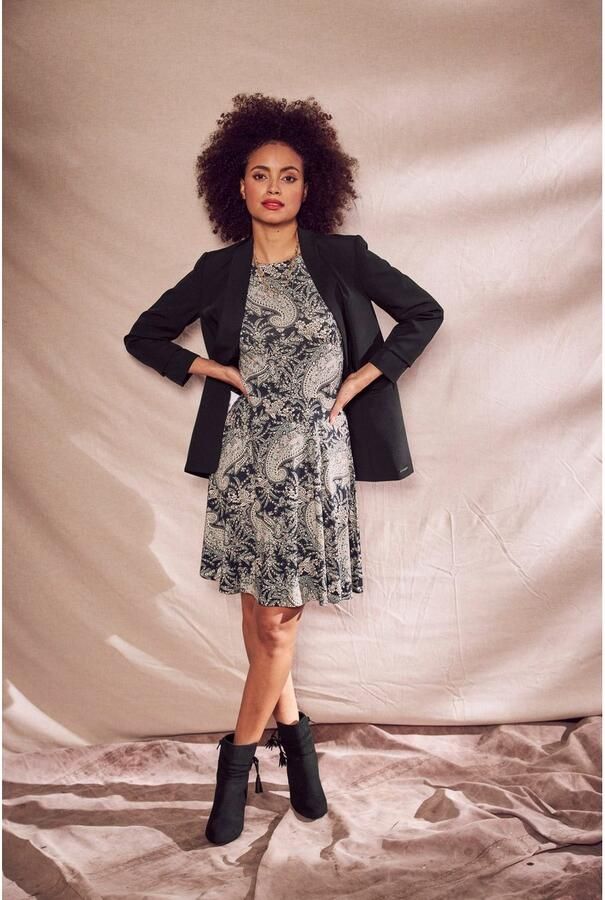 Laura Scott Lange blazer met aangerimpelde mouwen - Foto 9