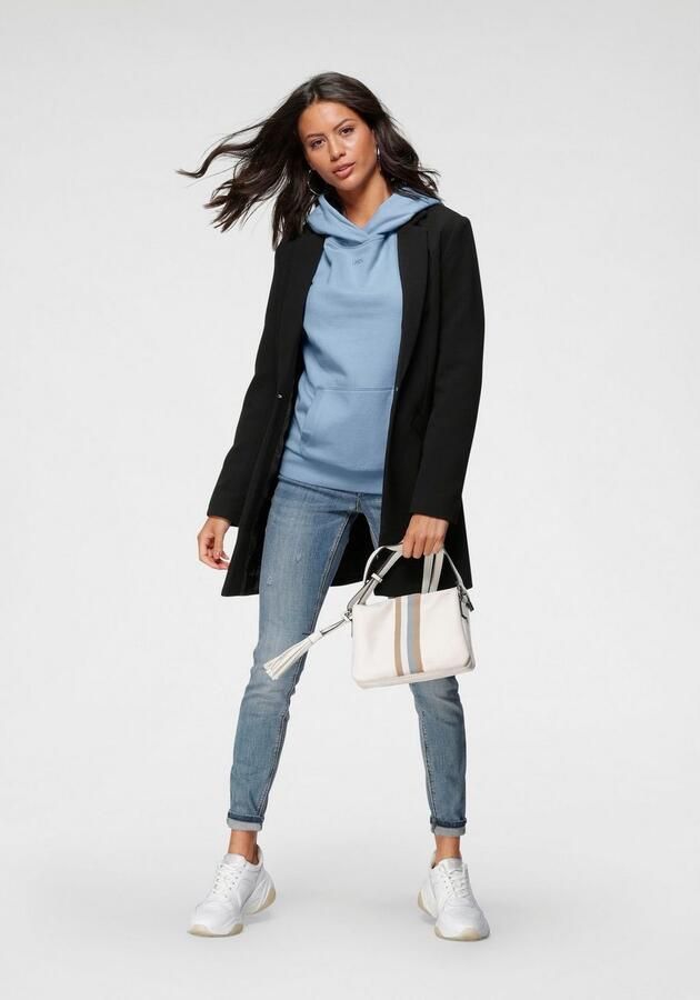 Laura Scott Lange blazer met diepe reverskraag - Foto 7