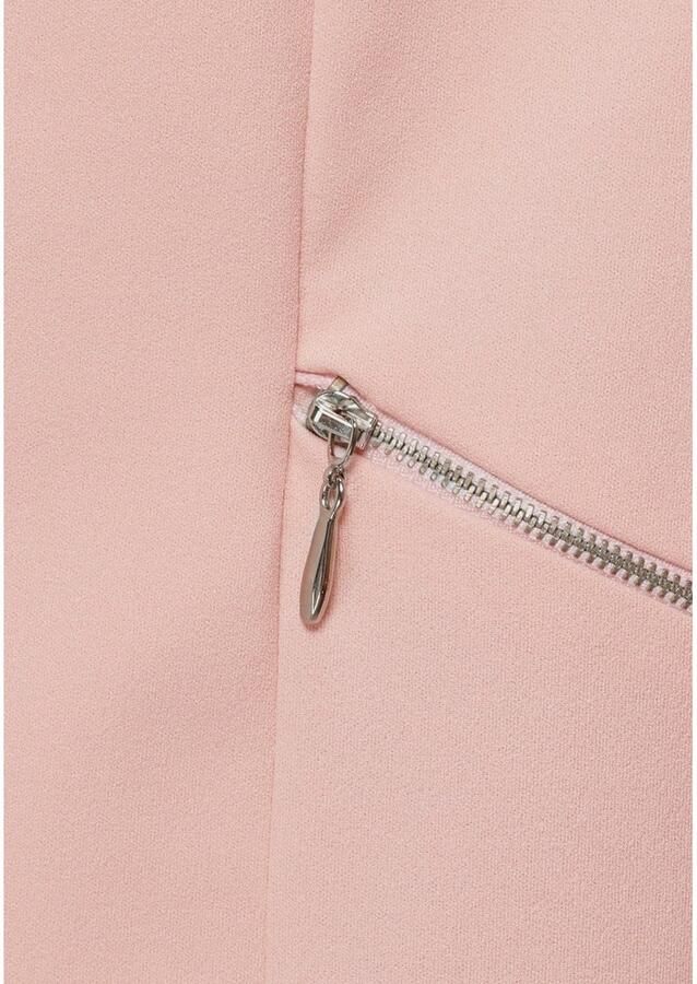 Laura Scott Lange blazer met ritssluitingen