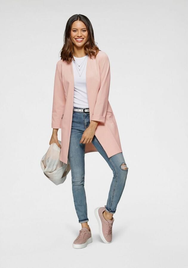 Laura Scott Lange blazer met ritssluitingen - Foto 7