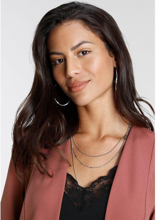 Laura Scott Lange blazer met ritssluitingen - Foto 2