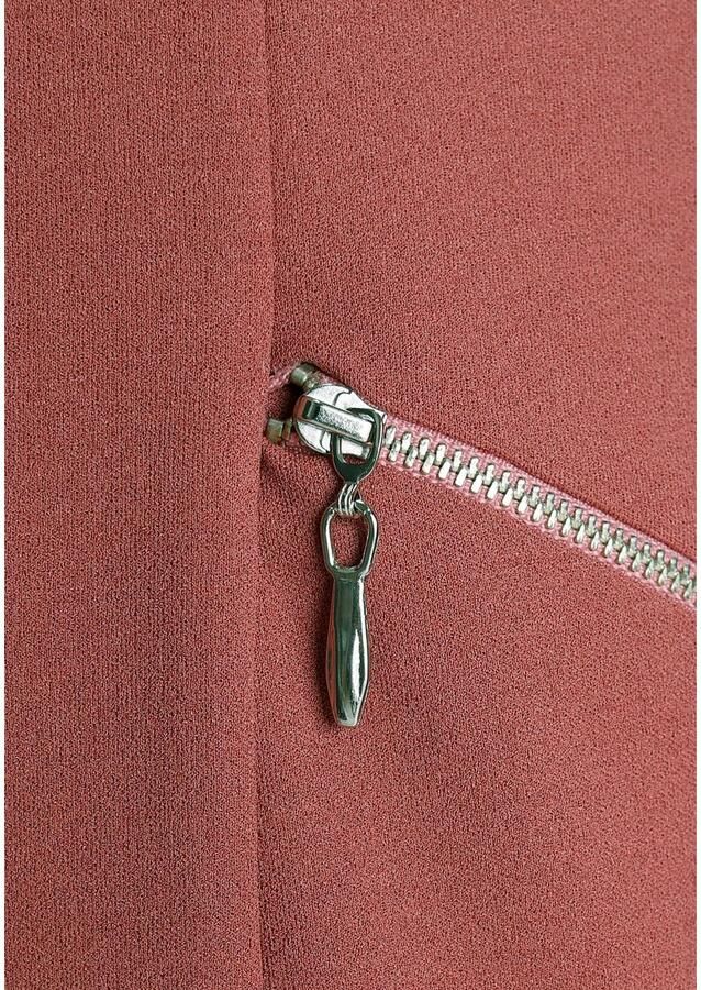 Laura Scott Lange blazer met ritssluitingen