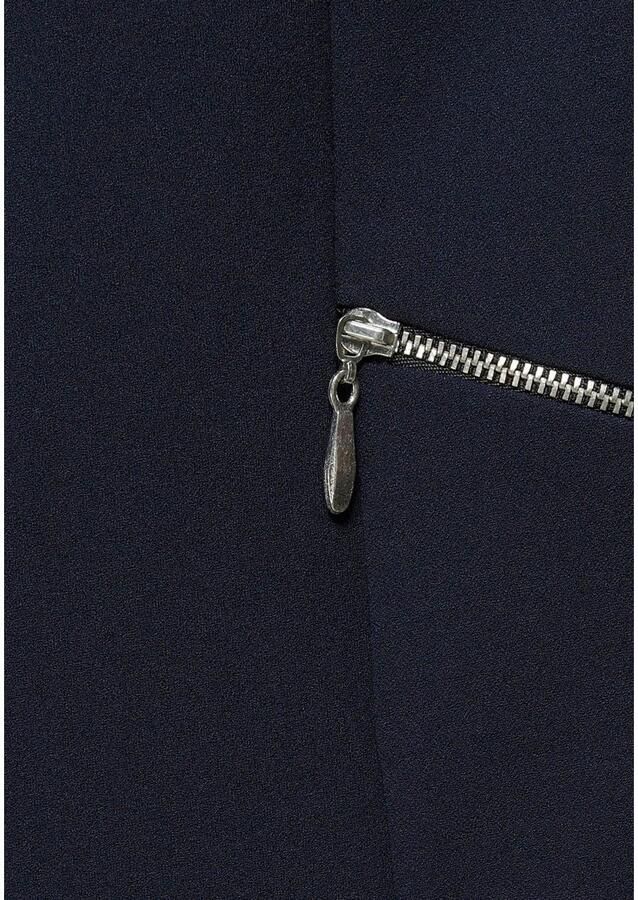 Laura Scott Lange blazer met ritssluitingen