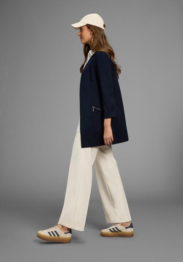 Laura Scott Lange blazer met ritssluitingen - Foto 6