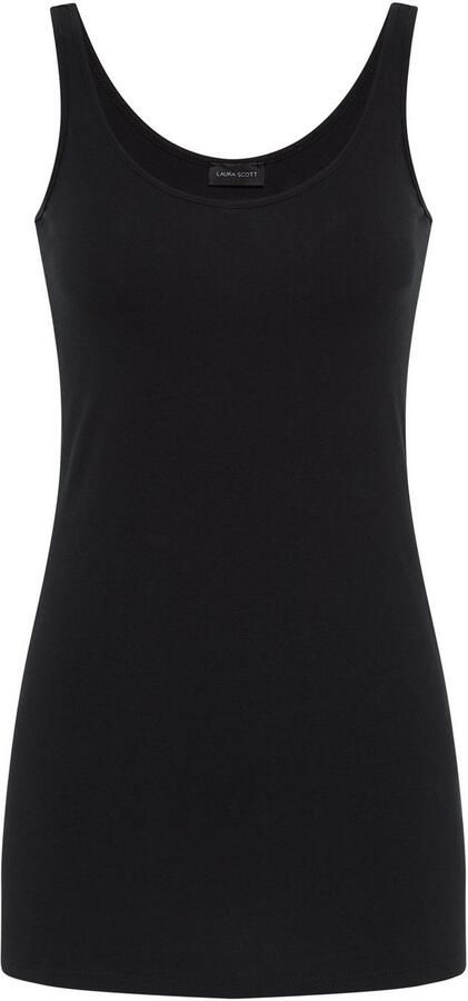 Laura Scott Lange top met stretchaandeel (set 2-delig 2 stuks) - Foto 5