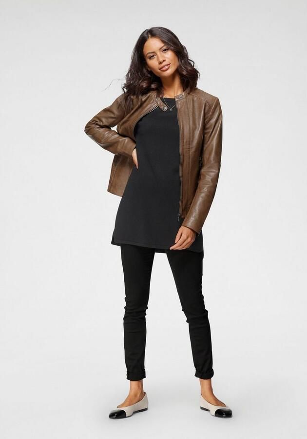 Laura Scott Lange trui Fijn breisel met boothals en zijsplit - Foto 6