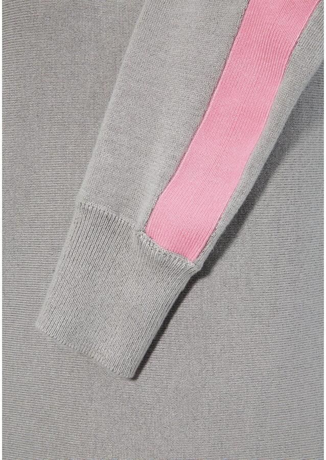 Laura Scott Lange trui met contrasterende strepen in verschillende kleuren - Foto 2