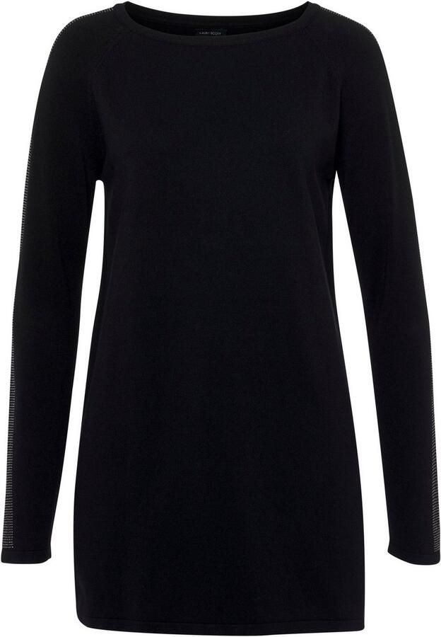 Laura Scott Lange trui met glitterstenen en zij-splits - Foto 7