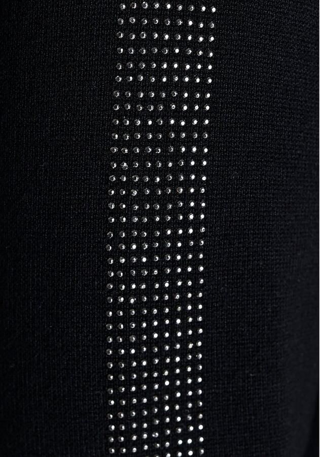 Laura Scott Lange trui met glitterstenen en zij-splits - Foto 3