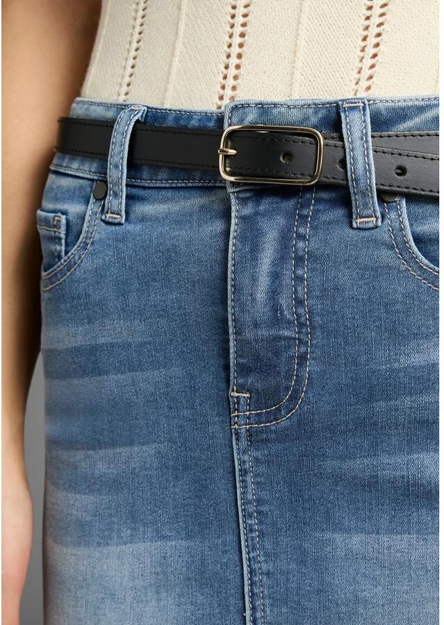 Laura Scott Leren riem in modieus smalle vorm nieuw - Foto 3