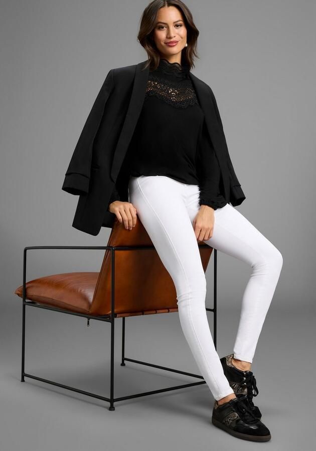 Laura Scott Longsleeve figuur omhullend met kant nieuwe collectie - Foto 5