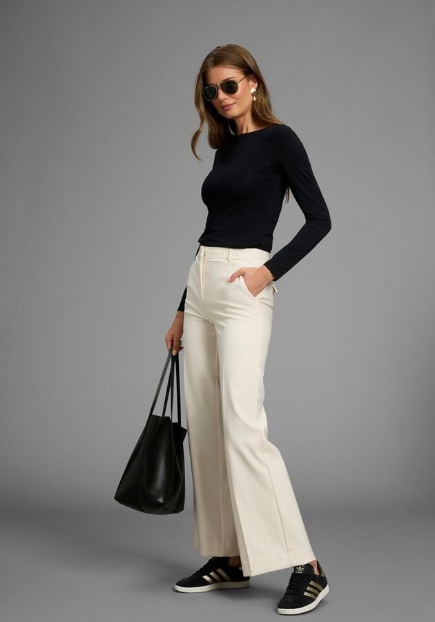 Laura Scott Longsleeve met boothals nieuwe collectie (set 2-delig) - Foto 6