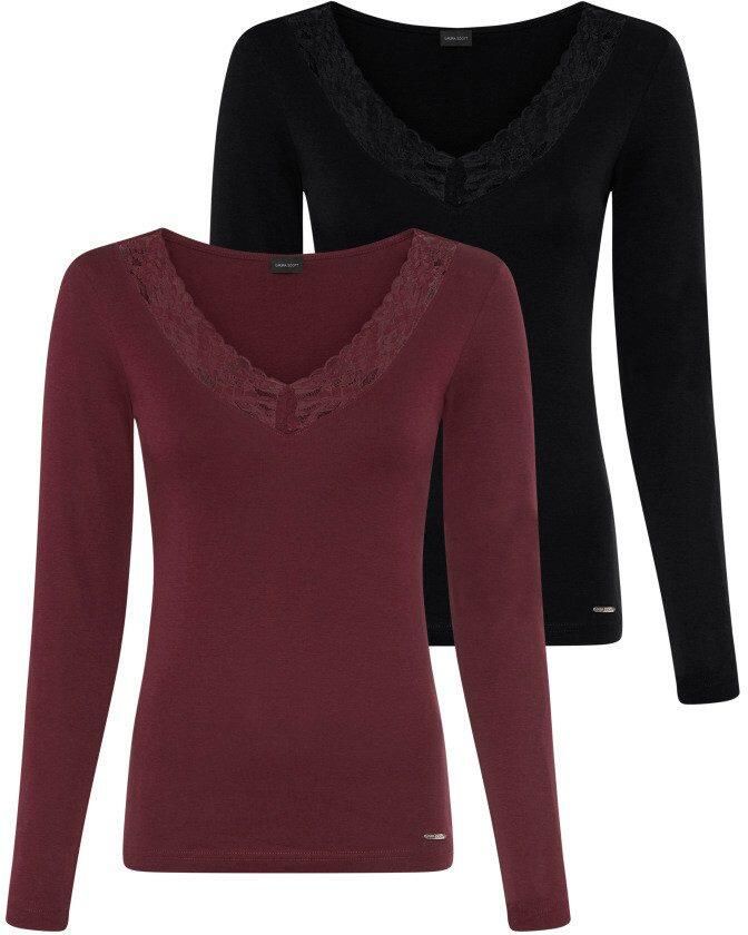 Laura Scott Longsleeve met mooie kanten rand nieuwe collectie (set 2-delig) - Foto 6