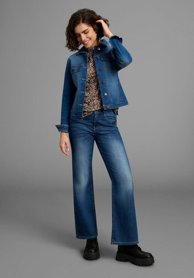 Laura Scott Longsleeve met ruches en bloe patroon nieuwe collectie - Foto 3