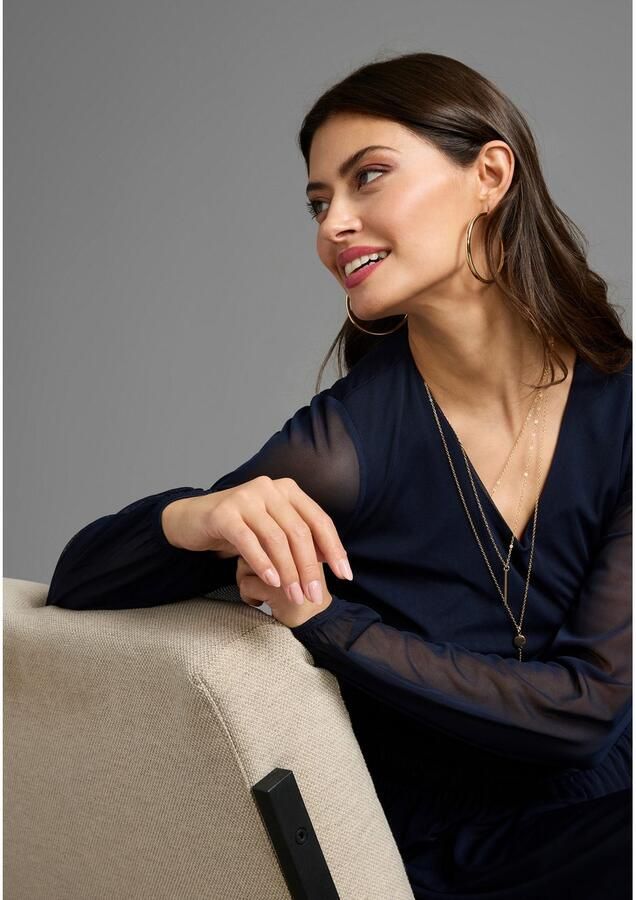 Laura Scott Meshjurk met smokinzet