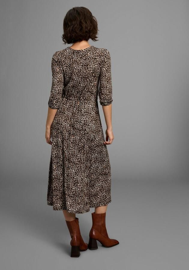 Laura Scott Midi-jurk in luipaardprint van single jersey nieuwe collectie - Foto 3